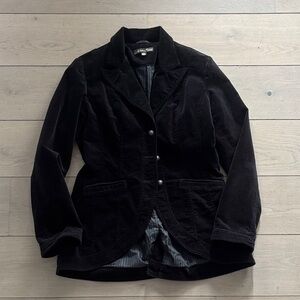 Vintage velvet blazer